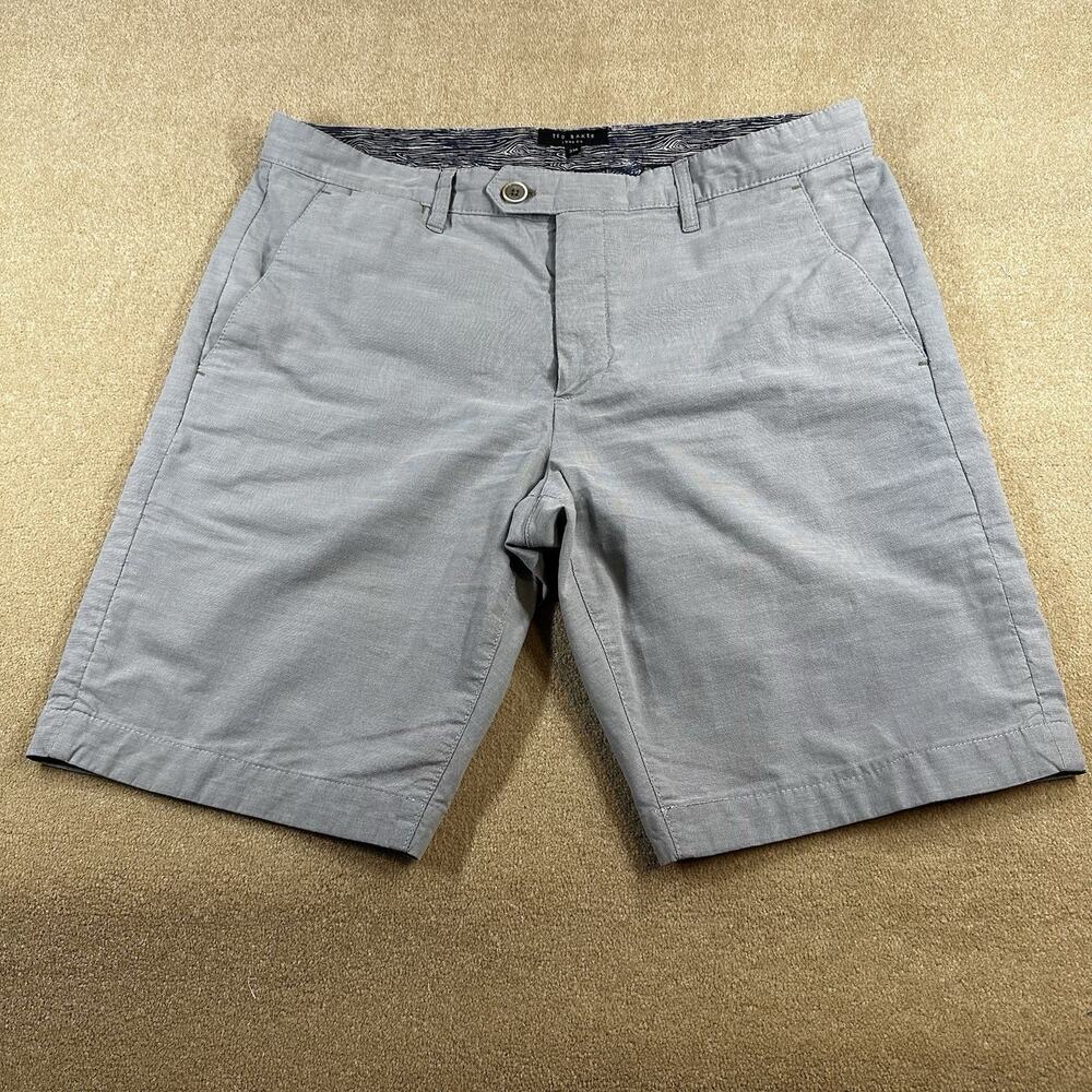 Ted Baker London Flat Front Mens Shorts 33 Regular Golf Vacation